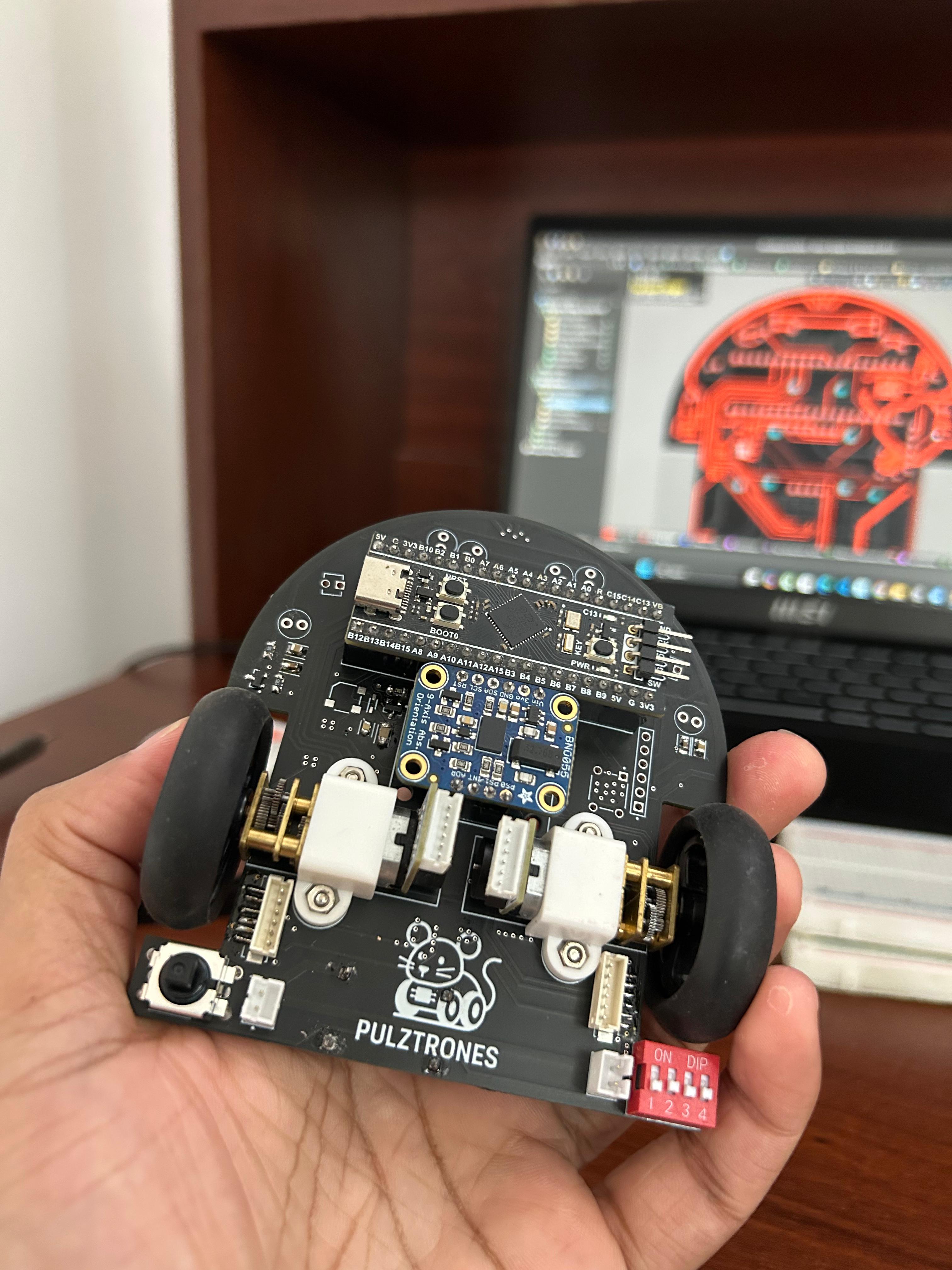 MicroMouse V4 Custom PCB